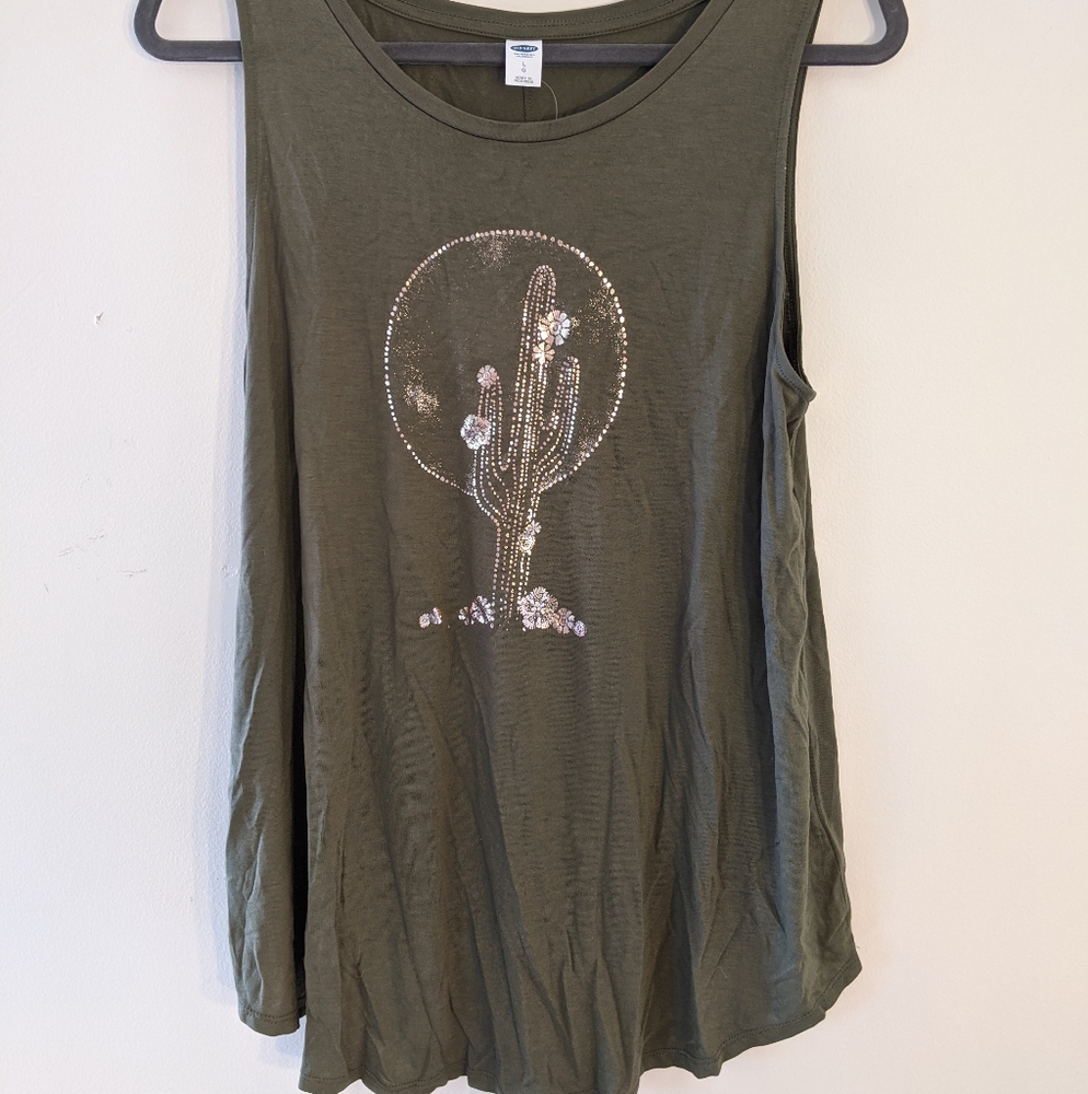 Cactus Green Tank | Old Navy